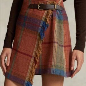 Polo Ralph Lauren Wrap Skirt with Belt